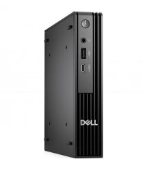 Dell Комп'ютер персональний неттоп Pro Micro, Intel i3-14100T, 16GB, F512GB, UMA, WiFi, кл+м, Lin