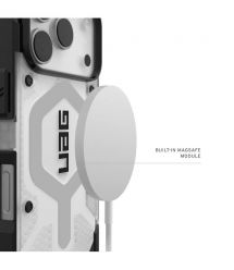 UAG Чехол для iPhone 17, Pathfinder Clear MagSafe, Ice/Silver