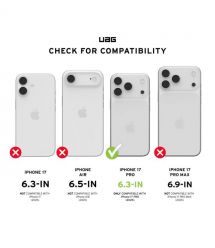 UAG Чехол для iPhone 17, Pathfinder Clear MagSafe, Ice/Silver