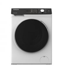 Hitachi Прально-сушильна машина фронтальна, 8(5)кг, 1400, A, 60см, дисплей, пара, інвертор, білий