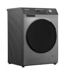 Hitachi Пральна машина фронтальная, 8кг, 1400, A+++, 60см, дисплей, пар, инвертор, люк черный, серебристый