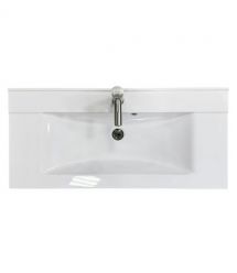 Adamant Набор для ванной комнаты, раковина, умывальник QUANTO 100, искусственн