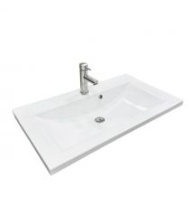 Adamant Набор для ванной комнаты, раковина, умывальник QUANTO 80, искусственн