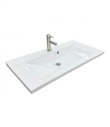 Adamant Набор для ванной комнаты, раковина, умывальник QUANTO 90, искусственн