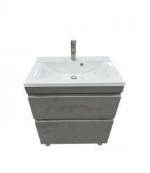 Adamant Набор для ванной комнаты, раковина, умывальник QUANTO 70, искусственн