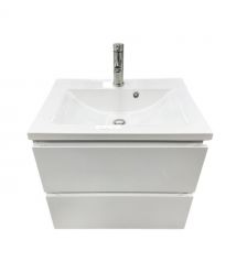 Adamant Набор для ванной комнаты, раковина, умывальник QUANTO 60, искусственн