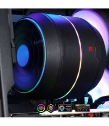 Zalman Процесорний кулер Zalman ZET5, ARGB LGA 1851, 1700, 1200, 115x, AM5, AM4, 4pin PWM, 3pin+5VARGB, TDP200W, чорний