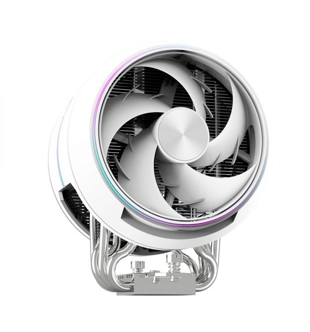 Zalman Процесорний кулер Zalman ZET5, ARGB LGA 1851, 1700, 1200, 115x, AM5, AM4, 4pin PWM, 3pin+5VARGB, TDP200W, білий