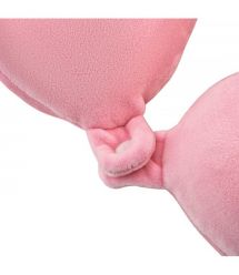 ARDESTO Neck pillow Travel Unicorn 30х30cm, polyurethane foam, pink