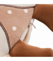ARDESTO Neck pillow Travel Reindeer 30х30cm, polyurethane foam, white