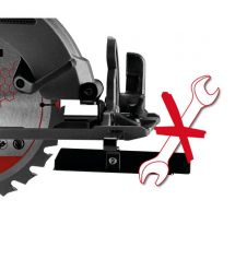 Einhell Cordless circular saw Einhell TP-CS 18/165 Li BL-Solo 18V 4200rpm 165x20mm 2.9kg without battery and ZP