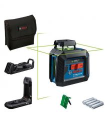 Bosch Нівелір лазерний Professional GLL2-20G+LB10+DK10