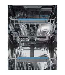 Electrolux Electrolux dishwasher built-in, 10sets, E, 45cm, display, invertor, 3 basket, black