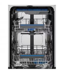 Electrolux Electrolux dishwasher, 10sets, E, 45cm, display, invertor, 3 basket, inox