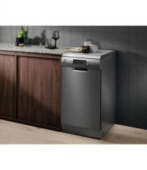 Electrolux Electrolux dishwasher, 10sets, E, 45cm, display, invertor, 3 basket, inox
