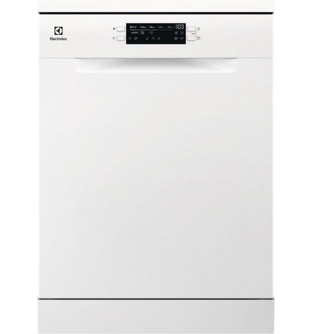 Electrolux Electrolux dishwasher, 13sets, E, 60cm, display, invertor, white