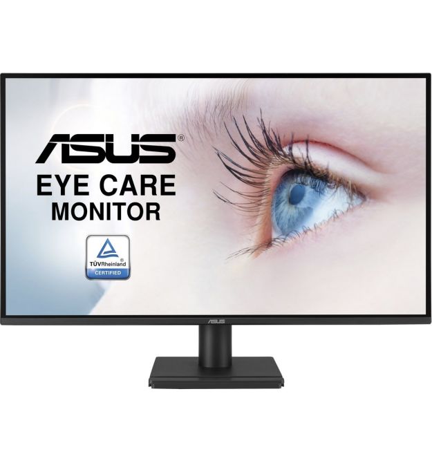 ASUS Монітор Asus 27" VA27AQ D-Sub, HDMI, DP, MM, IPS, 2560x1440, 75Hz, 1ms, sRGB 99%, AdaptiveSync