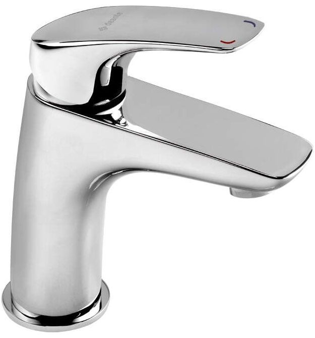 Deante Смеситель для раковины Cynia, дл. излива - 98мм, неповоротный, 1 рычаг, хром