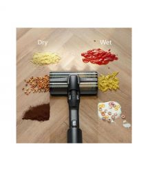 Philips Пилосос безпровідний AquaTrio, вологе прибирання, конт пил -0.42л, автон. робота до 25хв, PowerCyclone Aqua, чорний