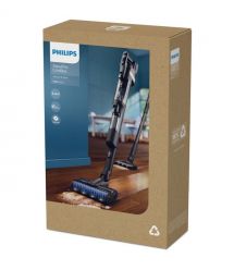 Philips Пилосос безпровідний AquaTrio, вологе прибирання, конт пил -0.42л, автон. робота до 25хв, PowerCyclone Aqua, чорний