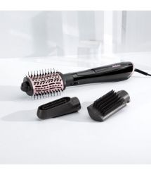 BaByliss Фен-щітка Style Smooth, 1000Вт, 2 режими, іоніз-я, хол. обдув, кераміка, чорний