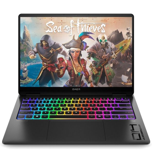 HP Notebook OMEN Transcend 14-fb1009ua 14" 3K OLED, Intel U7-255H, 32GB, F1024GB, NVD5060-8, DOS, black