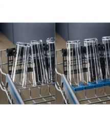 Electrolux Electrolux dishwasher built-in, 14sets, E, 60cm, display, invertor, 3 basket, black