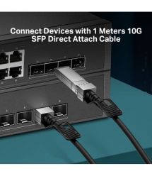 TP-Link Кабель Direct Attach SFP+ Cable for_10 Gigabit connections Up to 1m