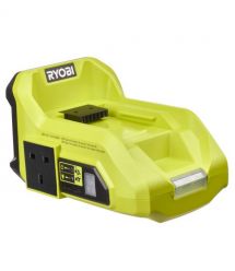 Ryobi Инвертор напряжения аккумуляторный RY36BI300A-0, MAX POWER 36В, 220В, 300Вт/ 500Вт пиковая, (без АКБ и ЗУ)