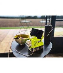 Ryobi Инвертор напряжения аккумуляторный ONE+ RY18BI150A-0, 220 Вольт, 150Вт/300Вт пиковая, (без АКБ и ЗУ)