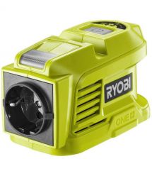 Ryobi Инвертор напряжения аккумуляторный ONE+ RY18BI150A-0, 220 Вольт, 150Вт/300Вт пиковая, (без АКБ и ЗУ)