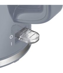 Hansa Електрочайник Amica 1.7л, пластик, сірий