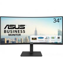ASUS Монітор Asus 34" VA34VCPSR HDMI, DP, USB-C, 3xUSB, RJ-45, MM, VA, 3440x1440, 21:9, 100Hz, 4ms, CURVED, AdaptiveSync, HAS