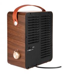 Neo Tools Камін електричний, декоративний, 850/1500Вт, 15–20м2, регулятор, 25х14,4х30,4см, дерево