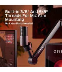 HyperX Мікрофон геймінговий SoloCast 2, Omni, USB-A, 2м, NGenuity, чорний