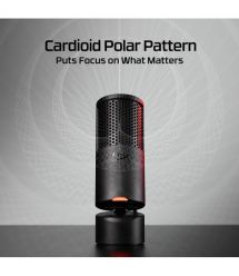 HyperX Мікрофон геймінговий SoloCast 2, Omni, USB-A, 2м, NGenuity, чорний