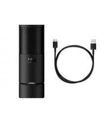 HyperX Мікрофон геймінговий SoloCast 2, Omni, USB-A, 2м, NGenuity, чорний