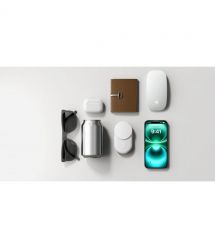 Belkin Зарядний пристрій бездротовий Belkin UltraCharge 2-in-1 Foldable Magnetic Charging 25Вт, білий