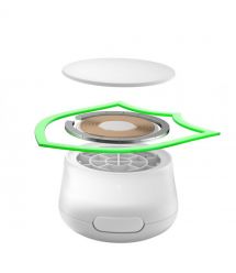 Belkin Зарядний пристрій бездротовий Belkin UltraCharge 2-in-1 Foldable Magnetic Charging 25Вт, білий