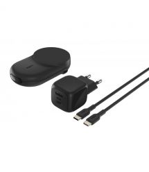Belkin Зарядний пристрій бездротовий Belkin UltraCharge 2-in-1 Foldable Magnetic Charging 25Вт, чорний