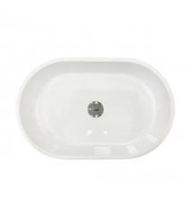 Adamant Раковина, умивальник BESTE NEW, искуственный камень, овальная, без отв