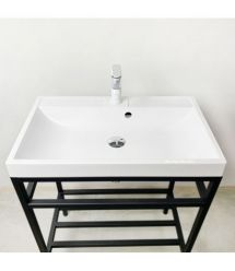 Adamant Раковина, умивальник STRENG NEW, искуственный камень, прямоуг., с отвер