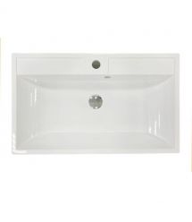 Adamant Раковина, умивальник STRENG NEW, искуственный камень, прямоуг., с отвер