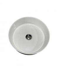 Adamant Раковина, умивальник ARENA, штучний камінь, кругла, без отвору для зм
