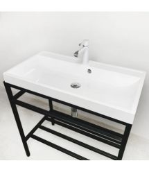 Adamant Раковина, умивальник STRENG NEW, искуственный камень, прямоуг., с отвер