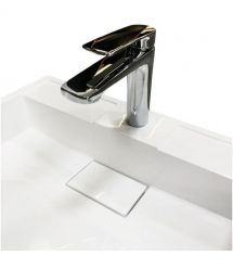 Adamant Раковина, умивальник VISION, искуственный камень, прямоуг., с отверст