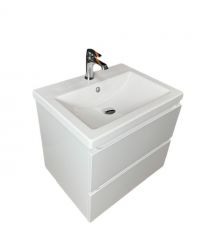 Adamant Раковина, умивальник CERS, искуственный камень, прямоуг., с отверсти