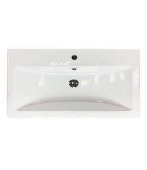 Adamant Раковина, умивальник CERS, искуственный камень, прямоуг., с отверсти