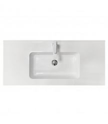 Adamant Раковина, умивальник FLATE, штучний камінь, прямокут., з отвором для
