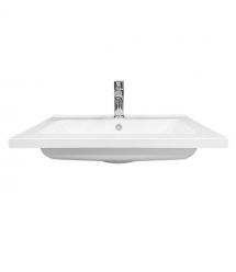 Adamant Раковина, умивальник FLATE, штучний камінь, прямокут., з отвором для